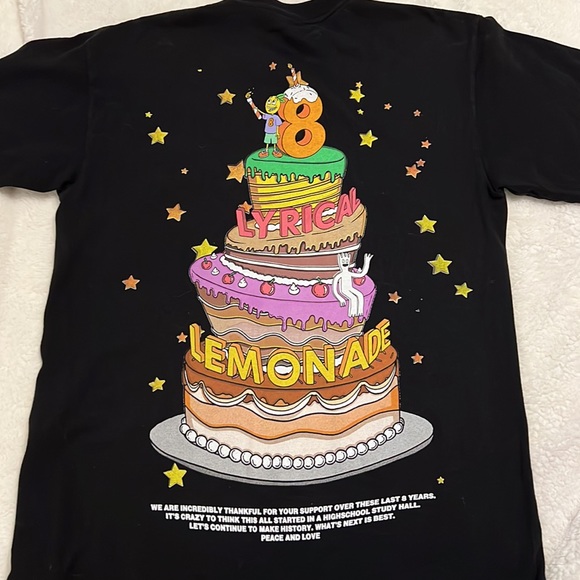 Lyrical Lemonade 8th Year Anniversary Tshirt - Picture 4 of 5